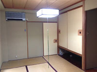 和室から洋間のリフォーム前